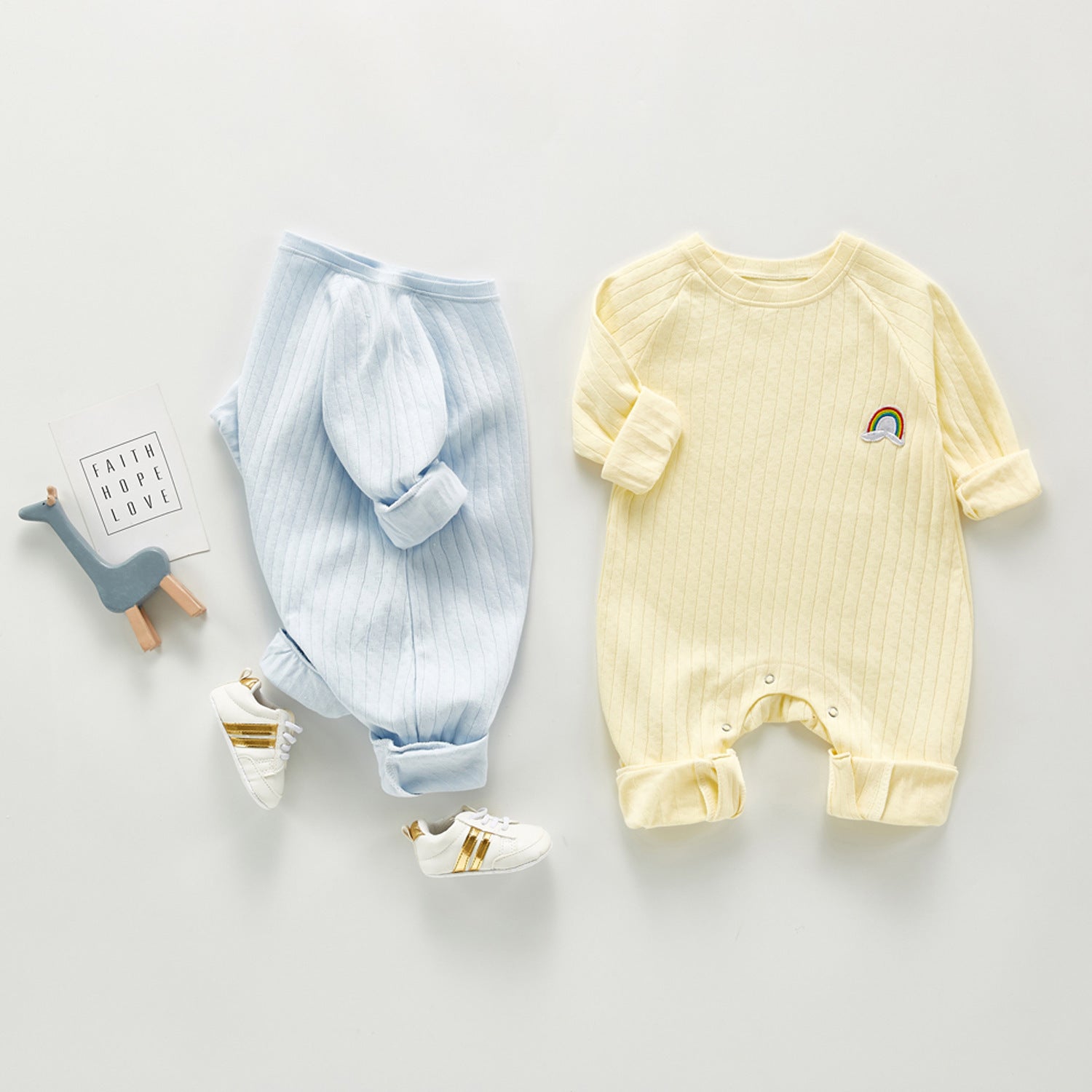 Western Style Baby Spring And Autumn BODYSUIT