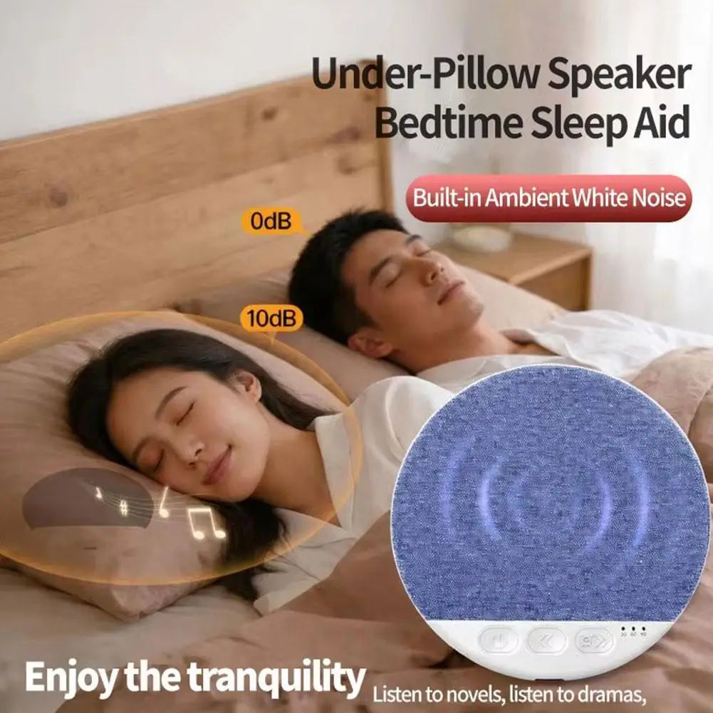 SleepWave™ Pillow Speaker 🌙 — Ultra-Thin Bluetooth Night Audio
