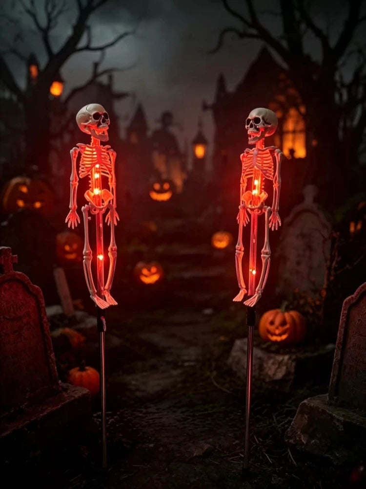 Solar Skeleton Yard Stake