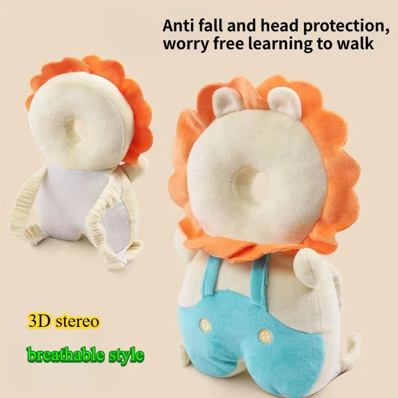 Anti-Fall Baby Backpack – Soft Head Protection for Wobbly Walkers!
