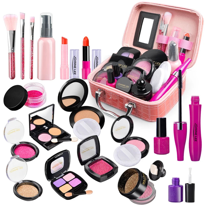 GlamPlay™ Kids Makeup Set 💄 Pretend Beauty Fun